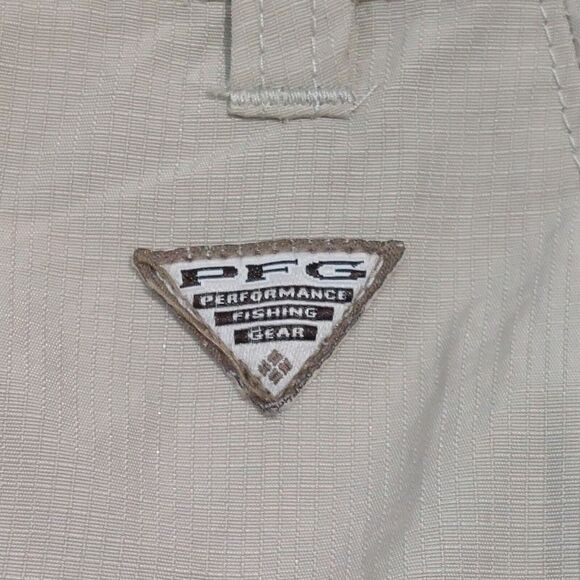 Columbia Women's Medium PFG Roll Up Pants Reg. Beige Omni Shade Hiking - Picture 7 of 12